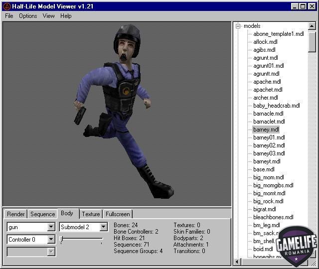 Half - Life MODEL VIEWER